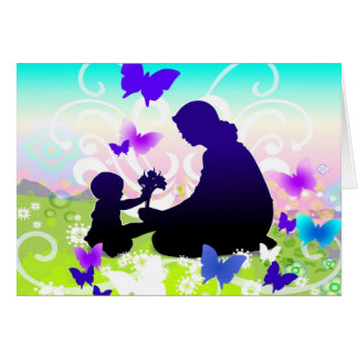 Mama-und Kinderkarte