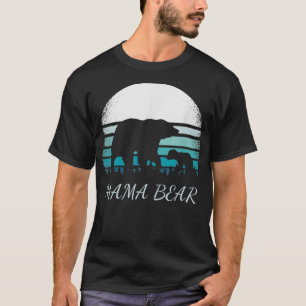 Mama und Kleiner Bär Bedrängte Mama Vintage-Sonnen T-Shirt