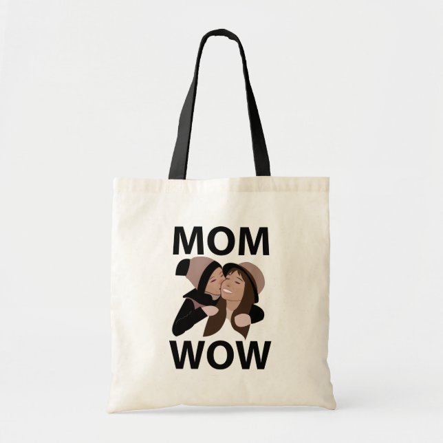 Mama und Mama von Kindern Tragetasche (Vorne)