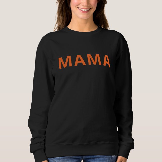 Mama und Mamas Pumpkin Fall Geschenke passende Out Sweatshirt (Vorderseite)