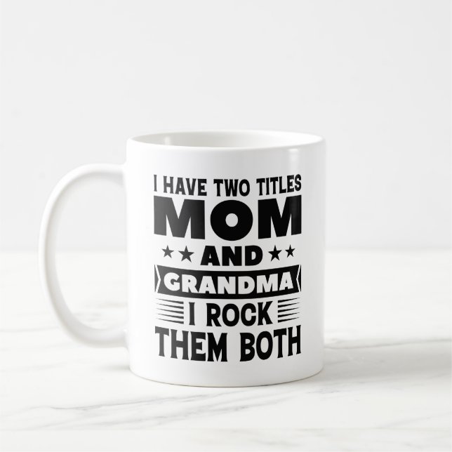 Mama und Oma Kaffeetasse (Links)