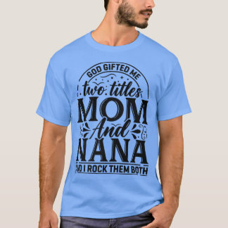 Mama und Oma Quote - Textdesign für Spaß T-Shirt