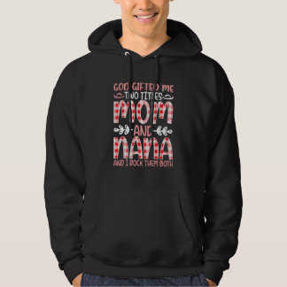 Mama und Oma-Zitat Familientext Spaß 1 Hoodie