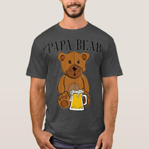 Mama und Papa Shirt Papa tragen Shirt grau