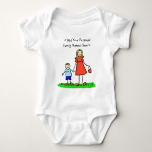 Mama und Son Custom Family Mommy and Me Shirt