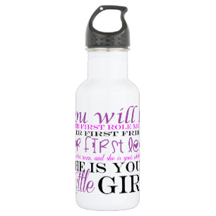 Mama und Tochter: Liebe Trinkflasche