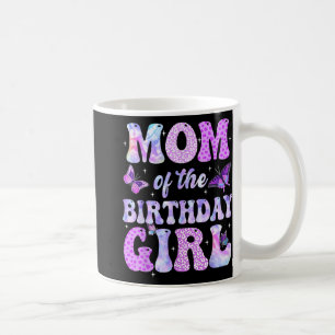 Mama und Vater Geburtstag Girl Butterfly Party D Kaffeetasse