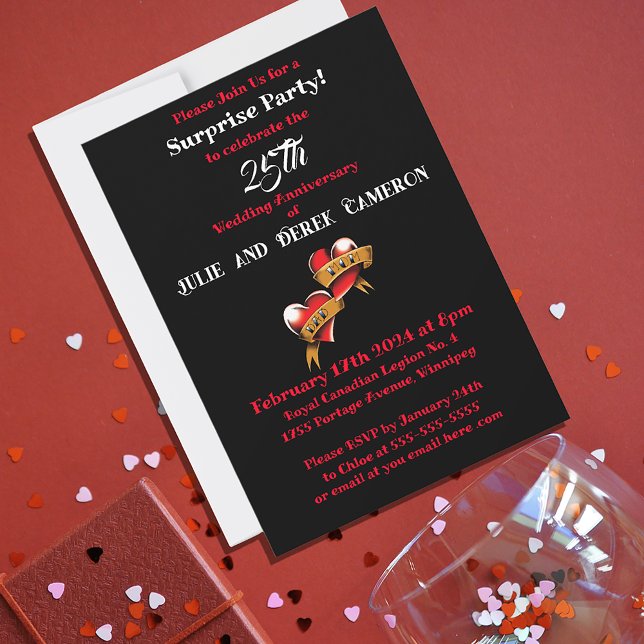 Mama und Vater Party zum Jahrestag Einladung (Von Creator hochgeladen)