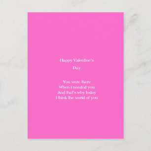 Mama und Vatertag Feiertagspostkarte