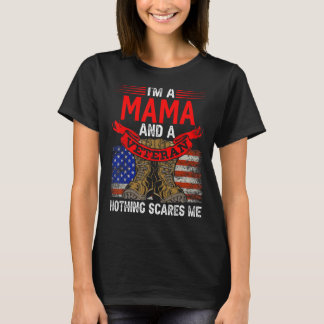 Mama und Veteran nichts interessiert mich stolz Ve T-Shirt
