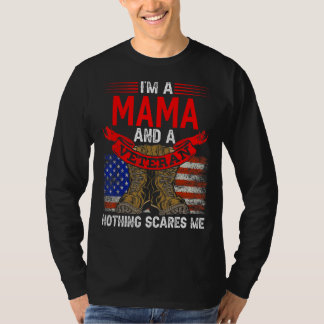 Mama und Veteran nichts interessiert mich stolz Ve T-Shirt
