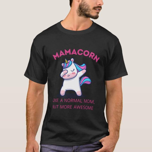 Mama Unicorn Fan Club T - Shirt (Vorderseite)