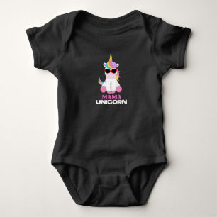 Mama Unicorn Magic Squad Baby Strampler
