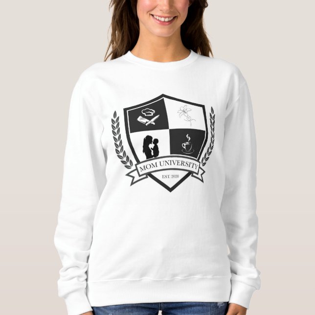 Mama University Est. 2020 Sweatshirt (Vorderseite)