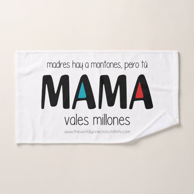 Mama vales millones badhandtuch set (Handtuch)