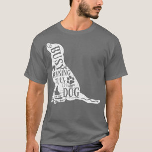 Mama Vater beschäftigt Rasse mein Hundebesitzer Fu T-Shirt