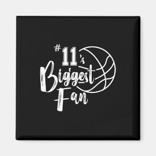 Mama-Vater der Nummer 11: Größter Fan-Bysketbyll-P Magnet