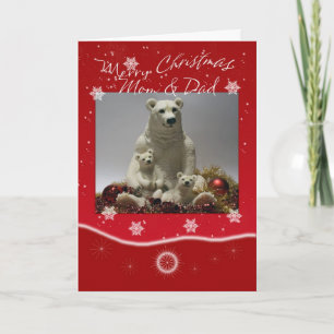 Mama & Vater Frohe Weihnachten