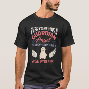 Mama Vater Große Pyrenäen Angel T-Shirt