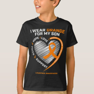 Mama Vater Leukämie Bewusstsein Son Leukämie Bewus T-Shirt
