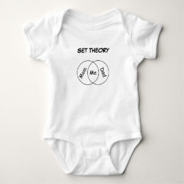 Mama Vater Me Set Theorie Baby Bodysuit Black Lett Strampler