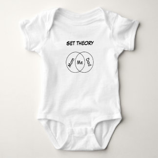 Mama Vater Me Set Theorie Baby Bodysuit Black Lett Strampler