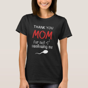 Mama Vater Spaß Danke Mama, dass Sie mich nicht ve T-Shirt