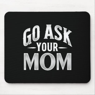 Mama Väter Tag Unglaublich witzig Sprichwort für V Mousepad