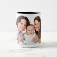 Mama Vater und Baby Custom Foto