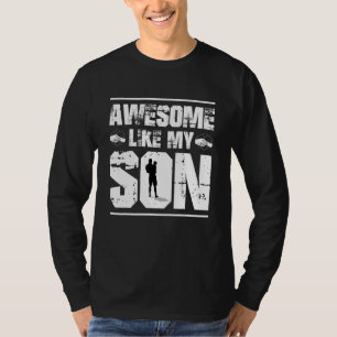 Mama Vater Zitat Phantastisch wie mein Sohn glückl T-Shirt