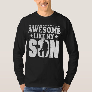 Mama Vater Zitat Phantastisch wie mein Sohn Mutter T-Shirt