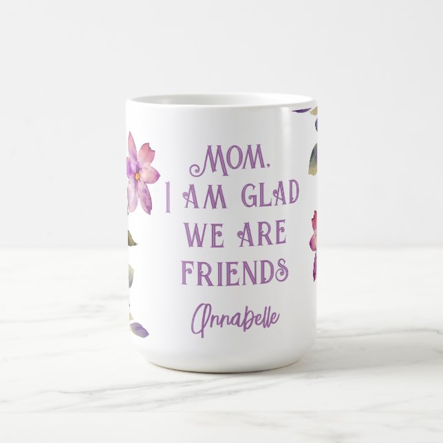 Mama Violet "Glad We Are Friends" Tasse (Mittel)
