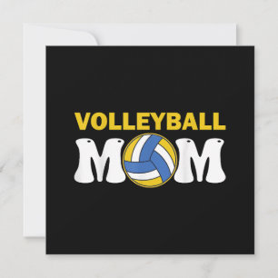 Mama Volleyball Shirt Game Day Funny Player Dankeskarte