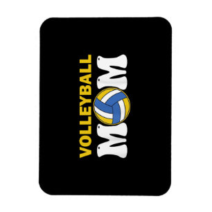 Mama Volleyball Shirt Game Day Funny Player Magnet