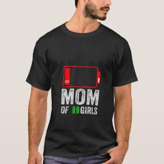 Mama von 2 Mädchen aus der Tochter T-Shirt