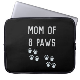 Mama von 8 Pfoten Laptopschutzhülle