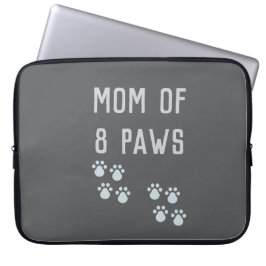 Mama von 8 Pfoten Laptopschutzhülle