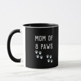 Mama von 8 Pfoten Tasse