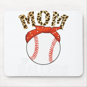 Mama von Ballern Funny Baseball Softball Spiel Mut Mousepad