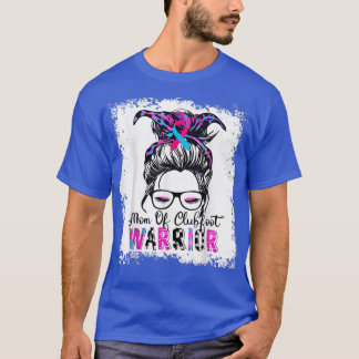 Mama von Clubfoot WarriorBewusstsein Pink & Blue R T-Shirt