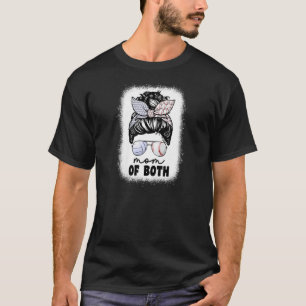 Mama von Frauen sowohl für Volleyball als auch Bas T-Shirt