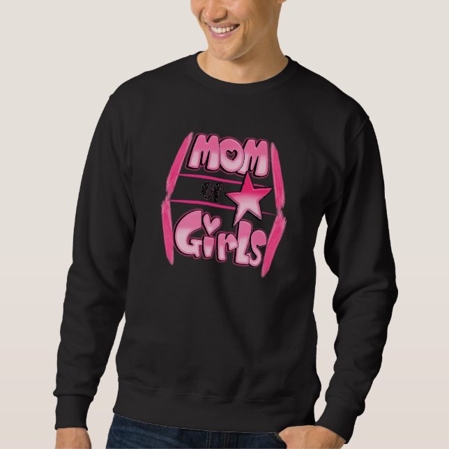 Mama von glücklichen Müttern Tag Sweatshirt (Vorderseite)