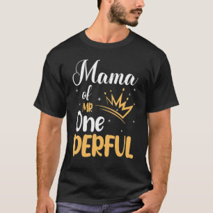 Mama von Herrn einem dermaßen glücklichen Geburtst T-Shirt