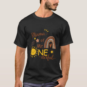 Mama von Herrn One-Derful Py Boho Sun Mama T-Shirt