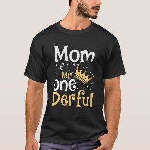 Mama von Herrn Onederful 1St Birthday One-Derful M T-Shirt