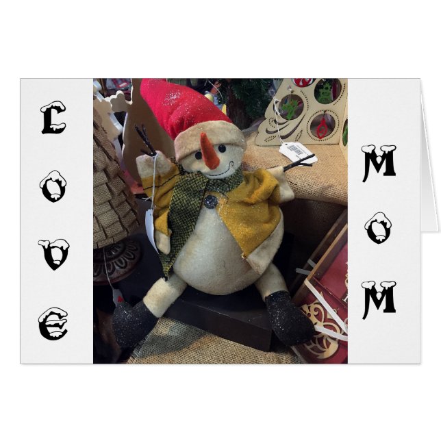 MAMA=VON IHREN LIEBLINGSKINDERN BEI CHRISTMAS (Vorderseite (Horizontal))