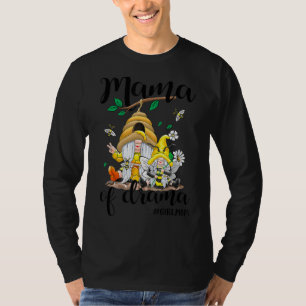 Mama von Mama-Mädchen-Mutter und Tochter-Bee Gno T-Shirt