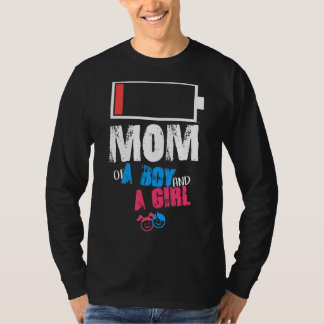 Mama von Müttern und Mädchen Geburtstag Vatertag T-Shirt