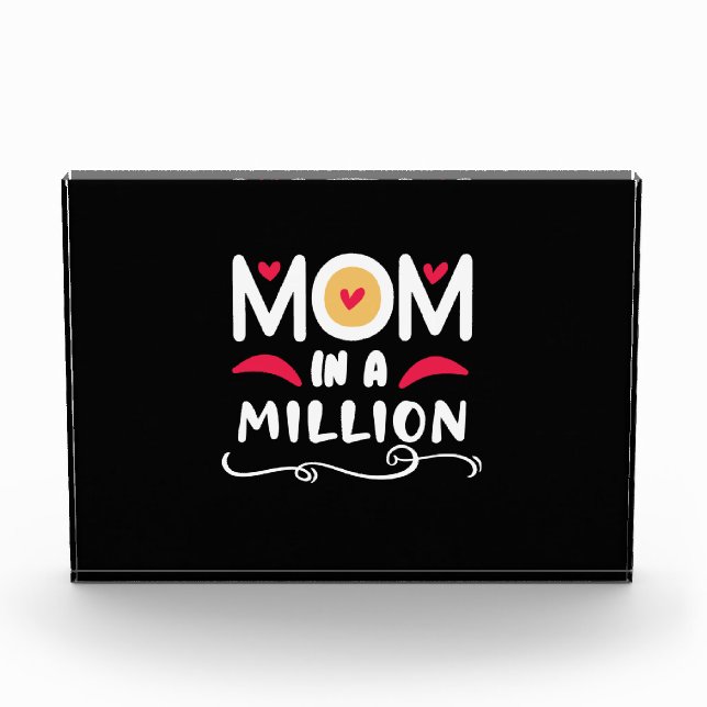 Mama von Mutterschenken in einer Million Fotoblock (Vorderseite)