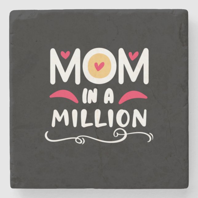 Mama von Mutterschenken in einer Million Steinuntersetzer (Vorderseite)